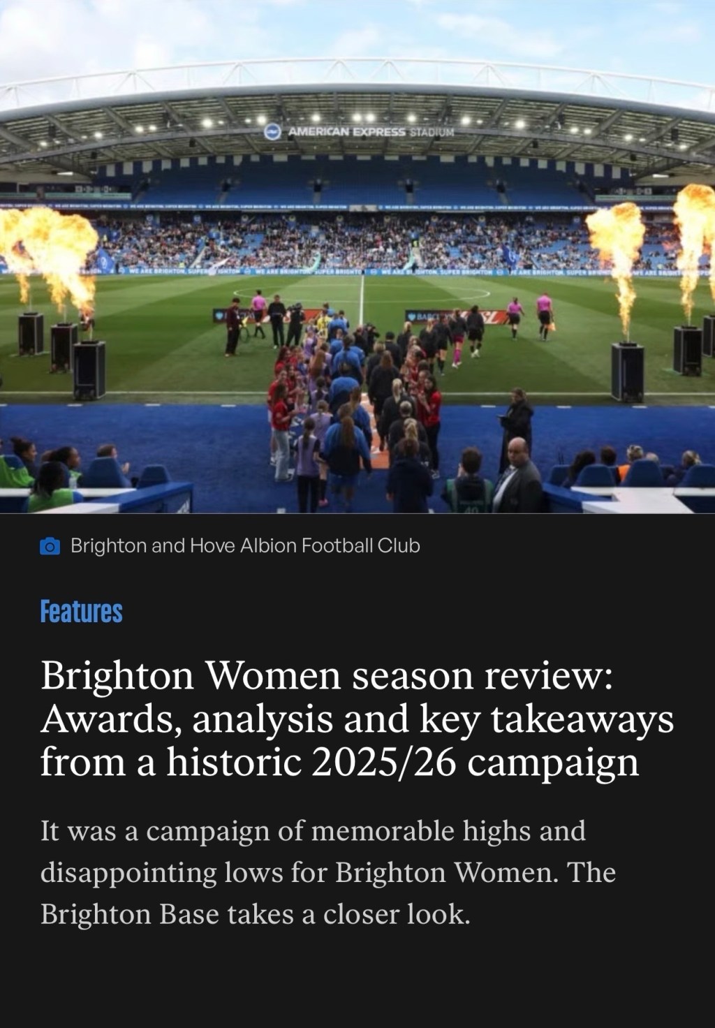 Brighton Women season review: Awards, analysis and key takeaways from a historic 2025/26&nbsp;campaign