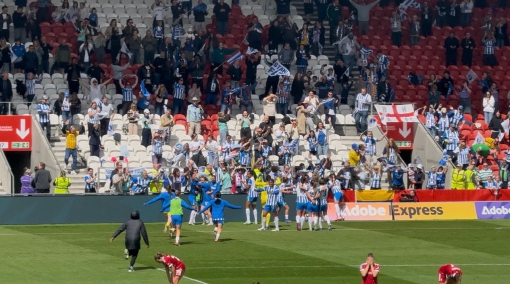 ‘We deserve this as a team’ — Noordam fires Brighton through to FA Cup Final in stunning comeback&nbsp;victory